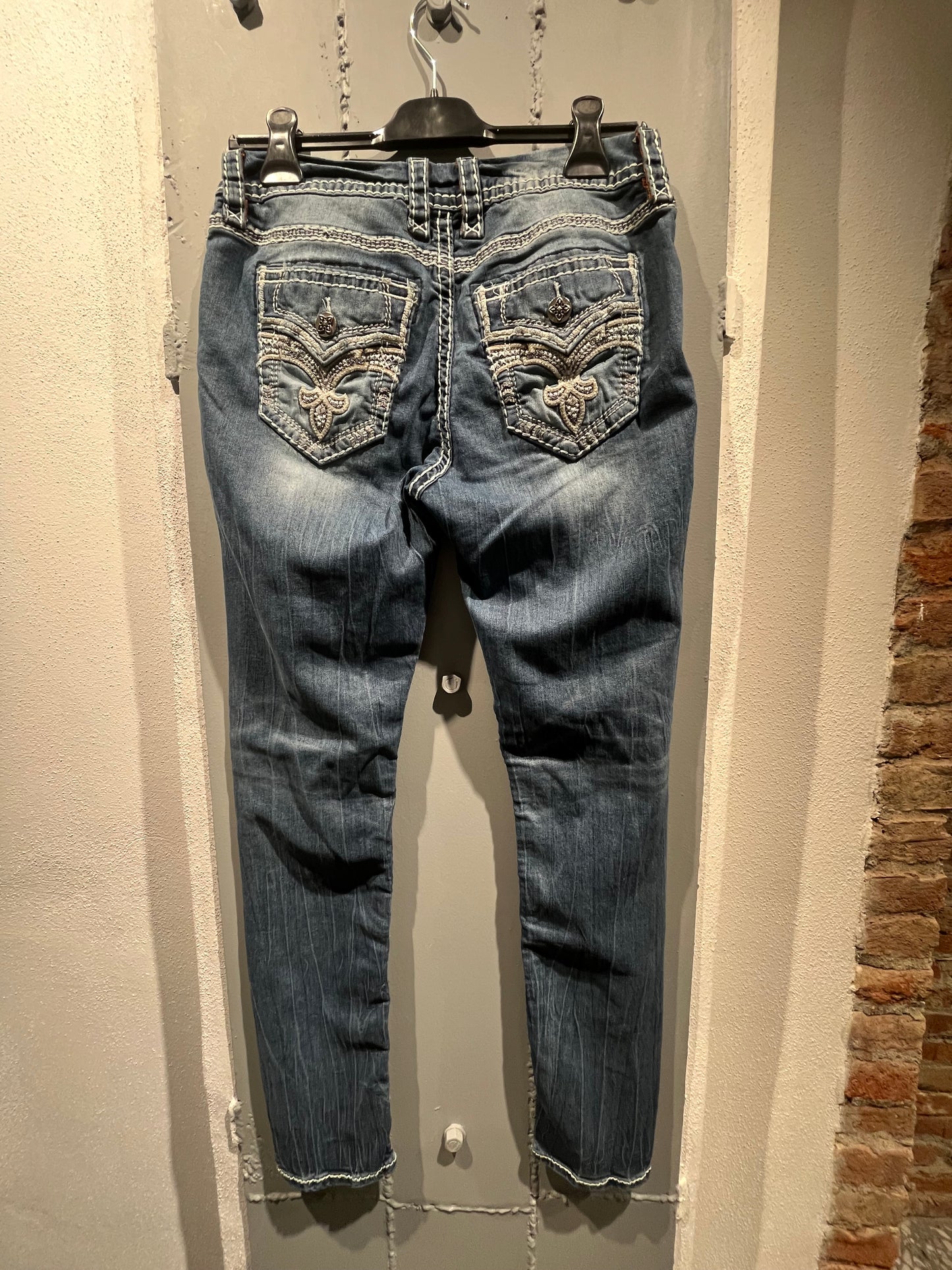 ROCK REVIVAL EASY SKINY JEANS