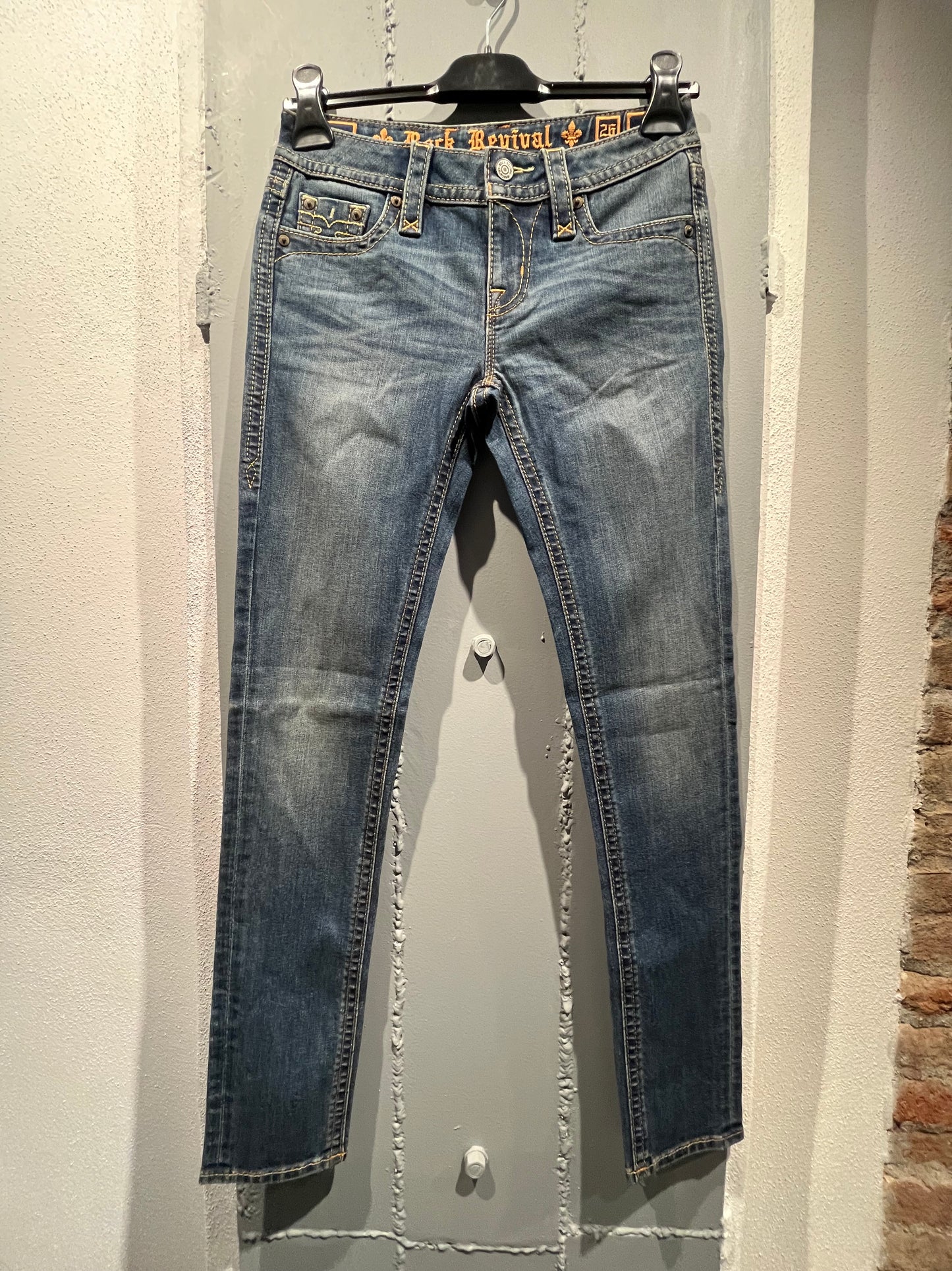 ROCK REVIVAL SKINNY JEANS