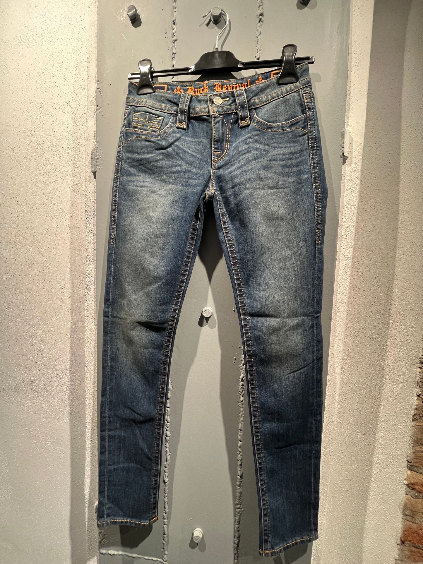 ROCK REVIVAL SKINNY JEANS