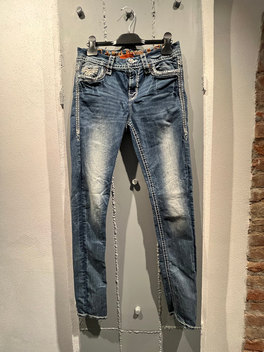 ROCK REVIVAL EASY SKINY JEANS