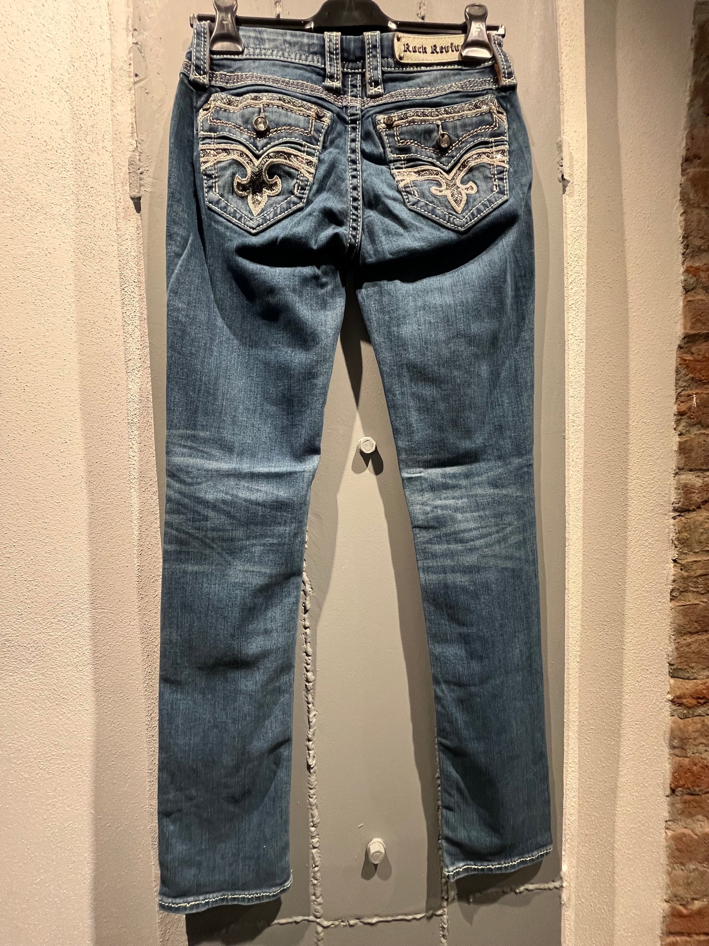 ROCK REVIVAL HANS STRAIGHT JEANS