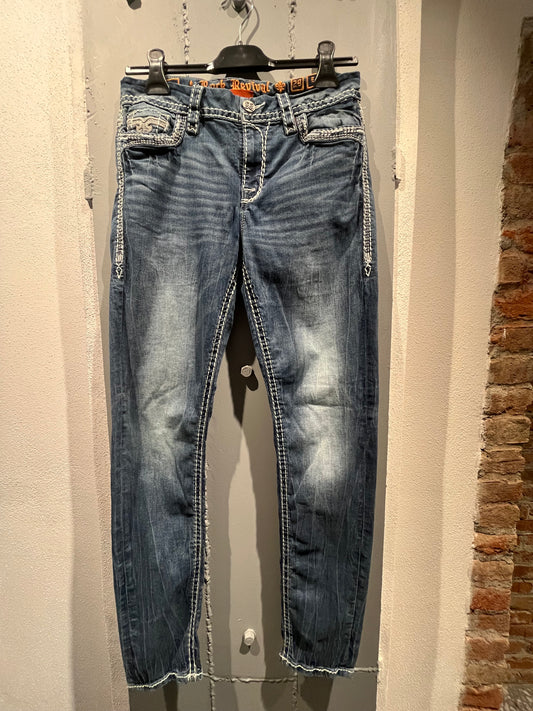 ROCK REVIVAL EASY SKINY JEANS