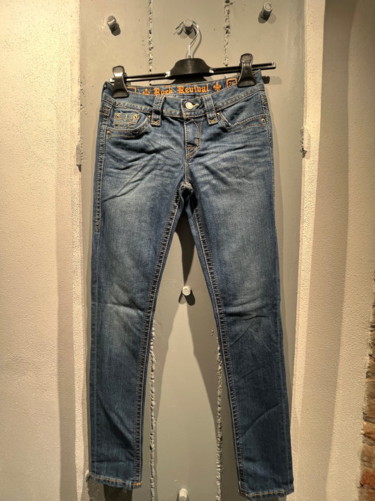 ROCK REVIVAL SKINNY JEANS