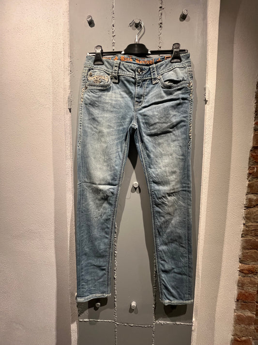 ROCK REVIVAL SKINY JEANS